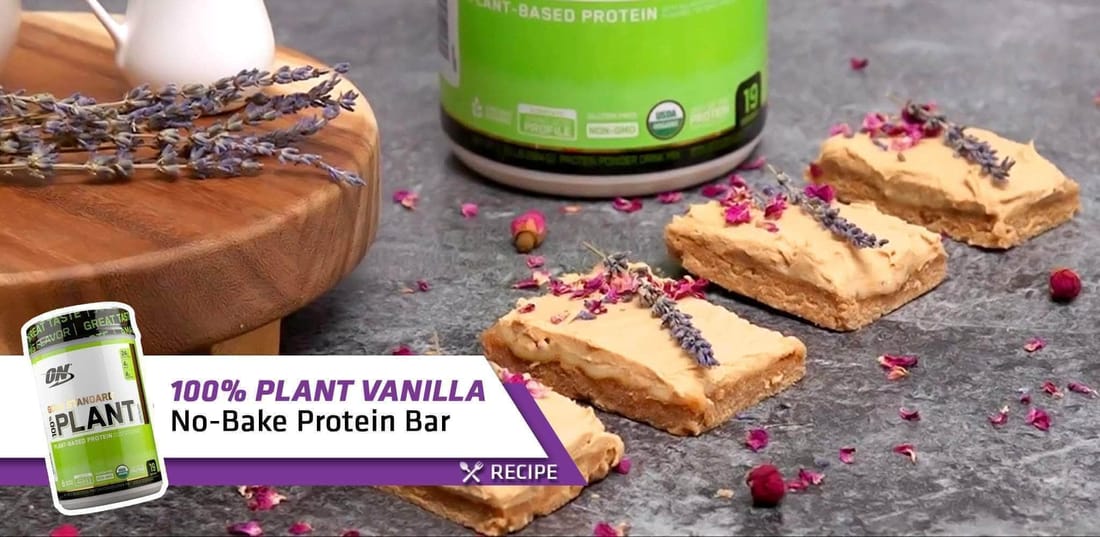 No-Bake Vanilla Protein Bars