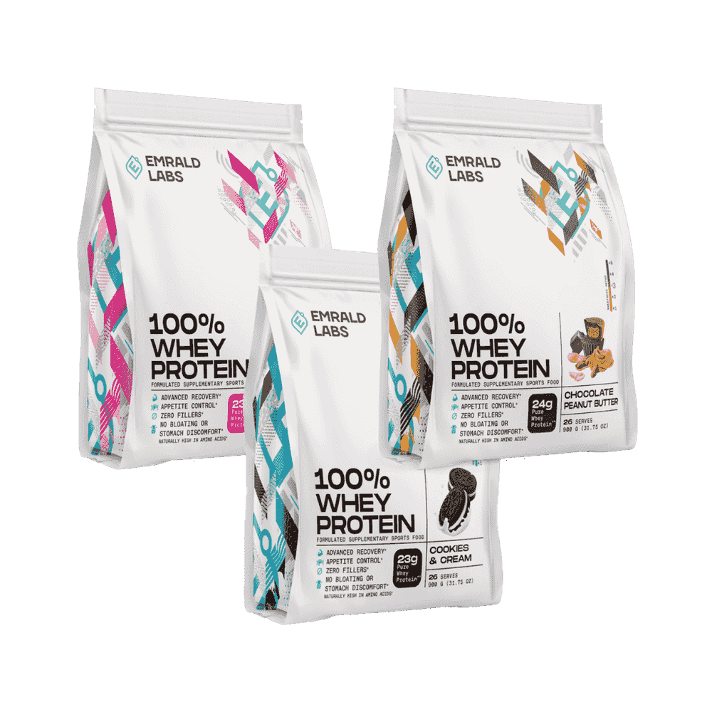100% Whey Protein 900g | Triple Pack