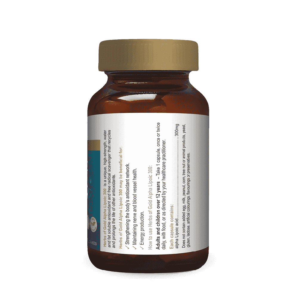 Herbs of Gold Alpha Lipoic Acid 300