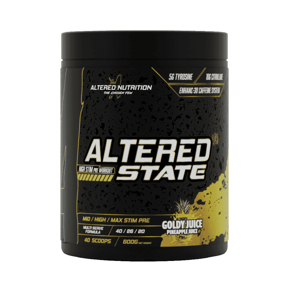 Mystery Pre Workout — pre-workout powder tub