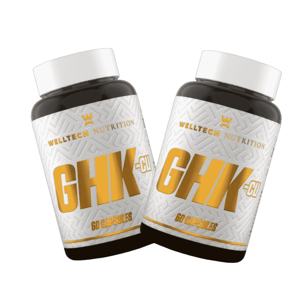 Collagen Peptide Copper GHK Capsules Twin Pack