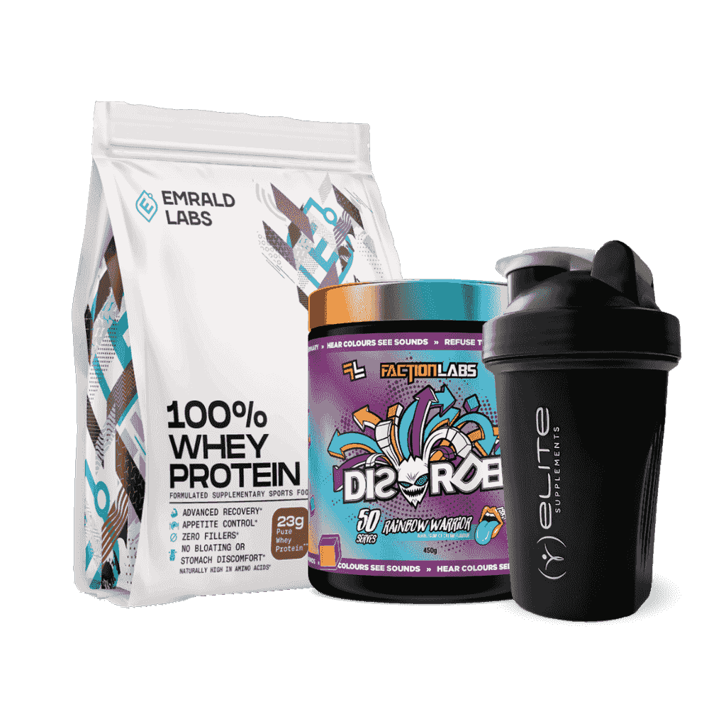 Disorder + 100% Whey Protein + FREE Shaker