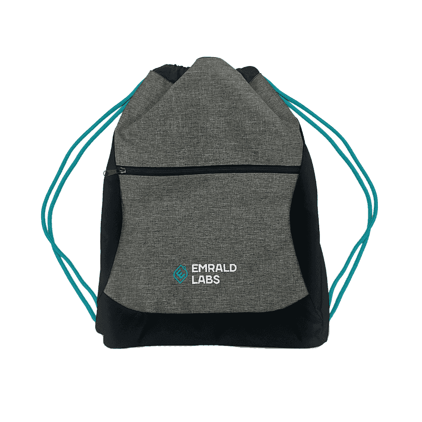 Emrald Labs Premium Drawstring Bag