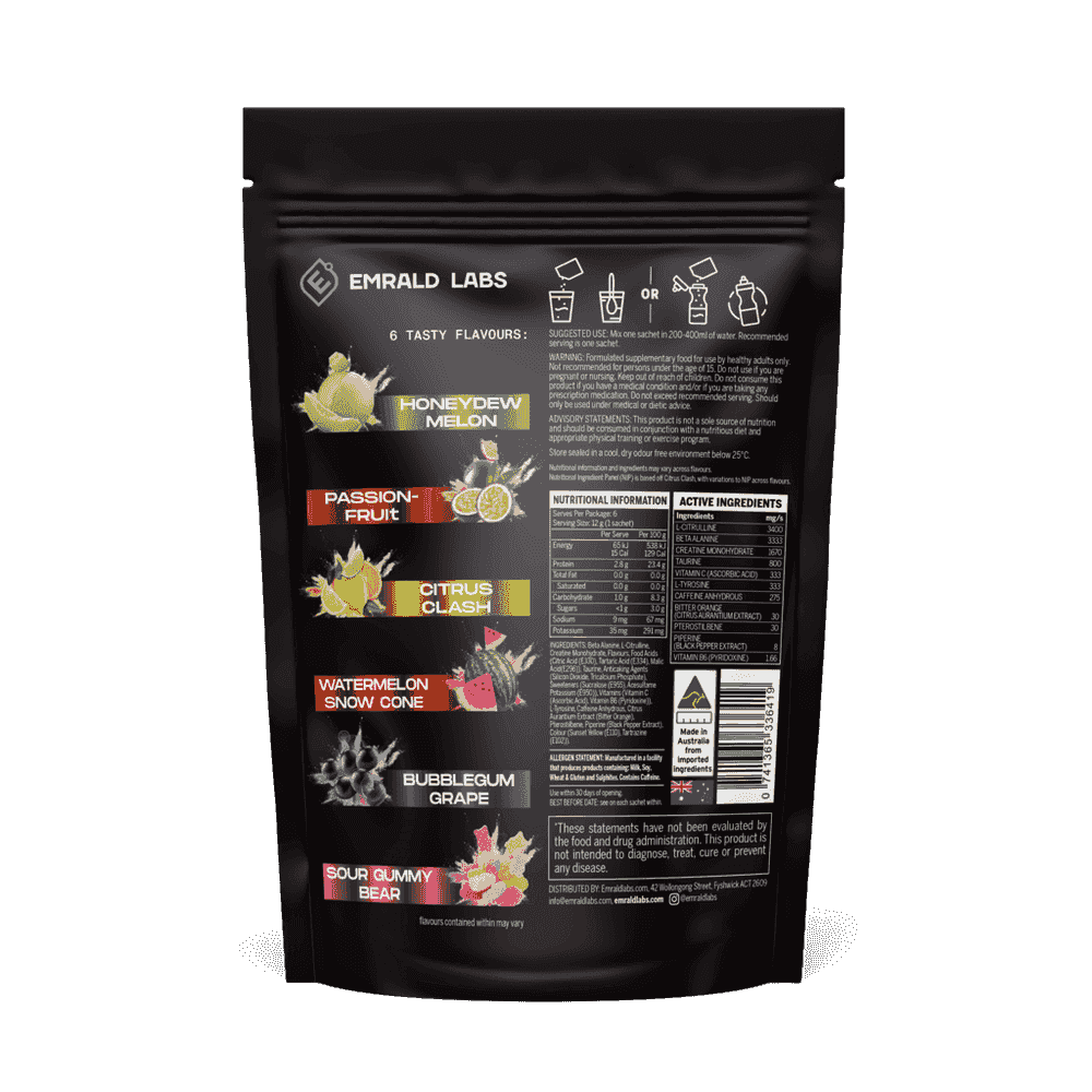 Pre Load Pre Workout | Variety Pack