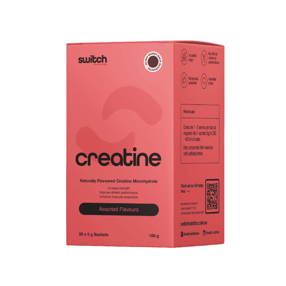 Flavoured Creatine Monohydrate Box