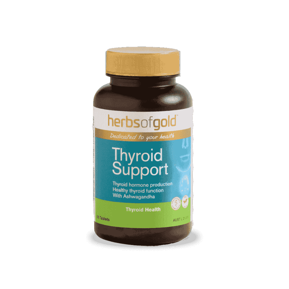 Herbs of Gold Thyroid Support (60 tabs)