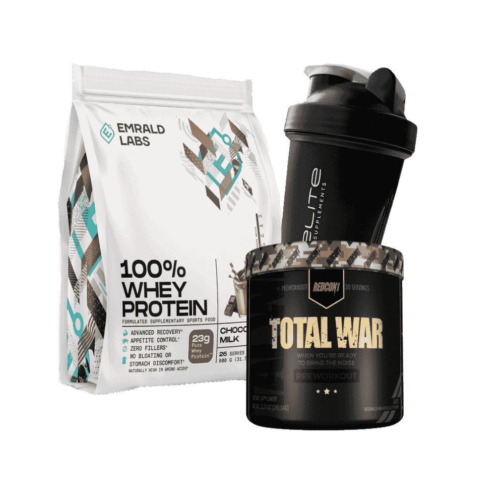 Total War + 100% Whey Protein + FREE Shaker