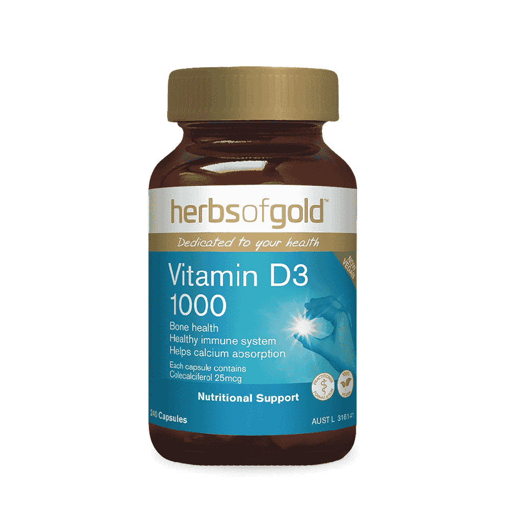 Herbs of Gold Vitamin D3 1000