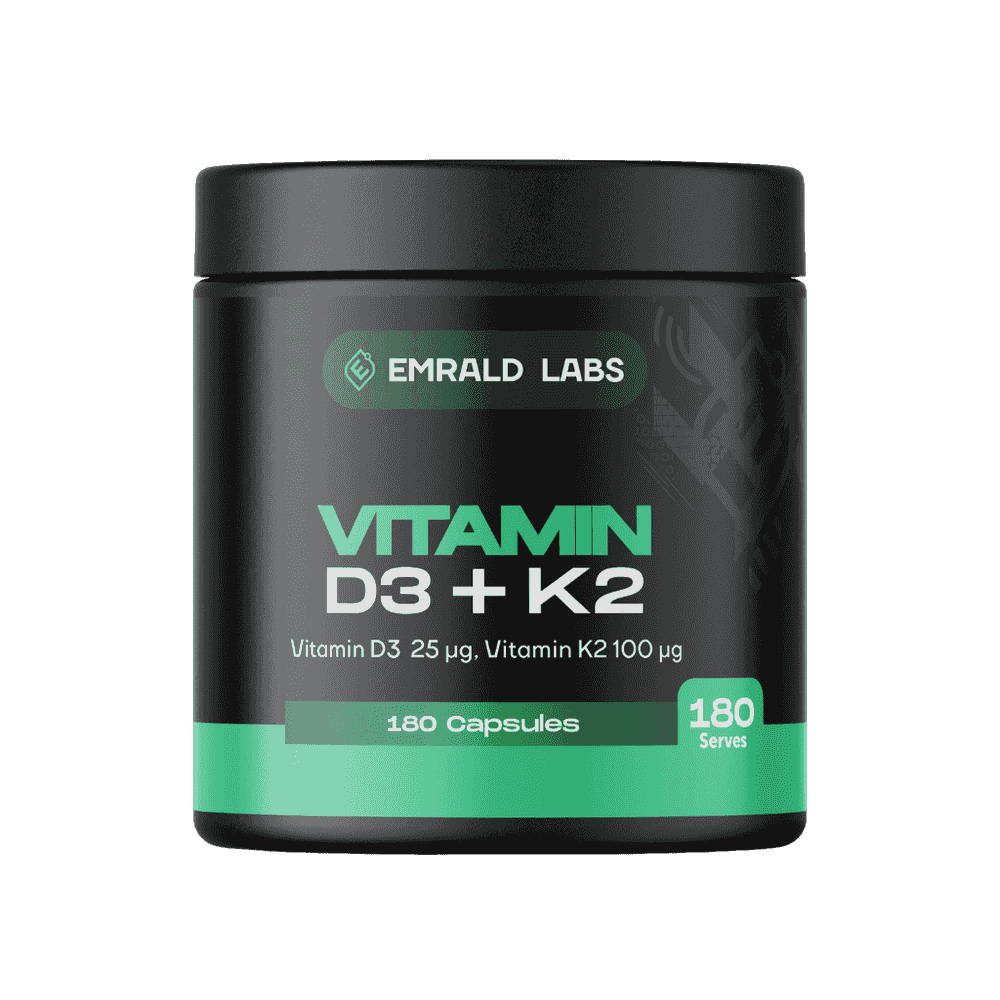 Vitamin D3 + K2 Capsules