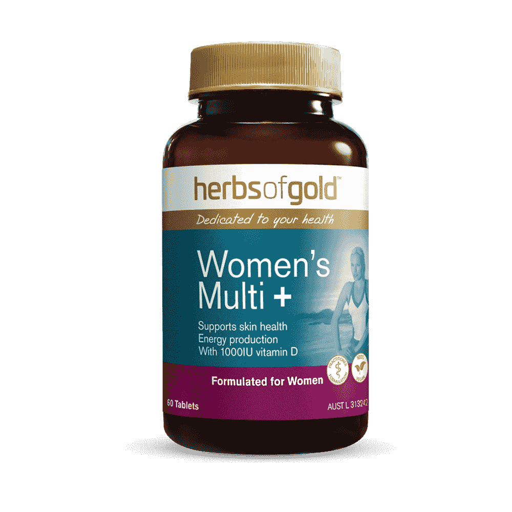 Herbs of Gold Womens Multi Plus Grapeseed 12000